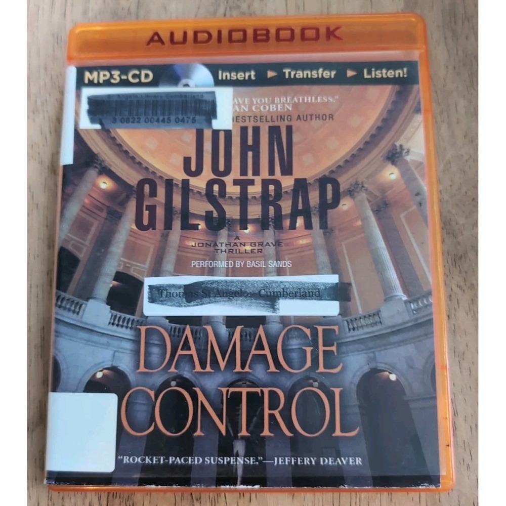Damage Control by John‎ Gilstrap (2014, CD Mp3)